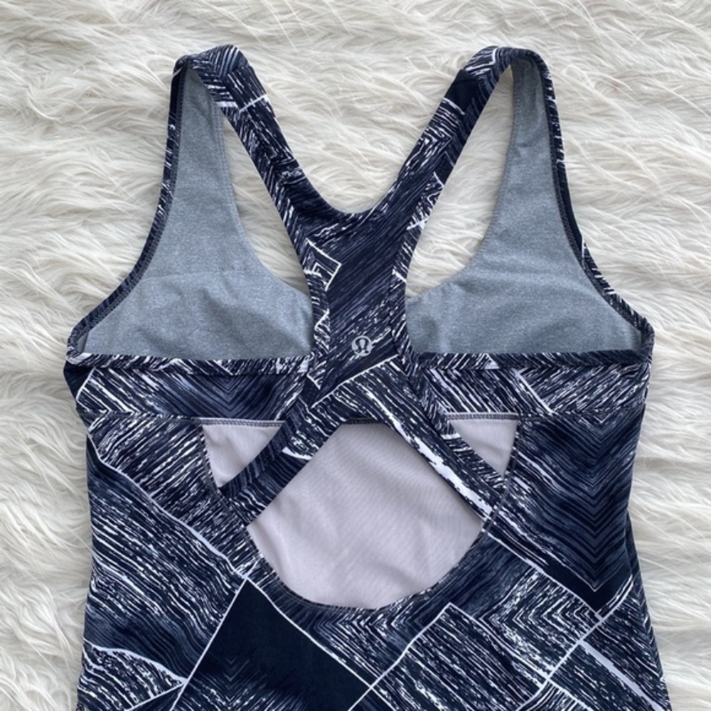 Lululemon | Abstract Print Racerback Top - Picture 9 of 13